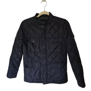Zara Boys Navy Blue Quilted Jacket